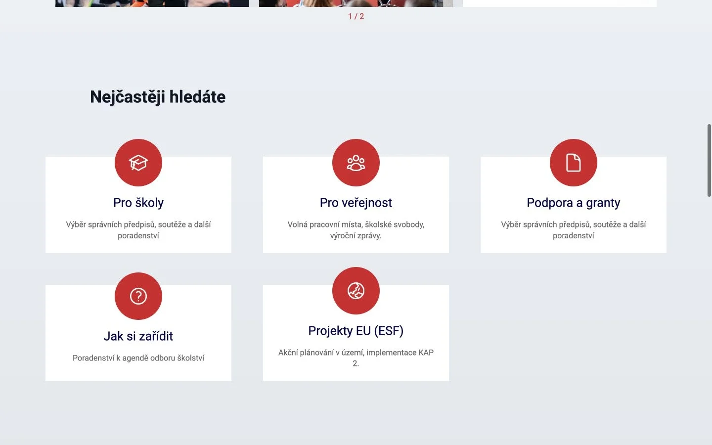 Praktické školské odkazy a informace MHMP na portálu Praha školská
