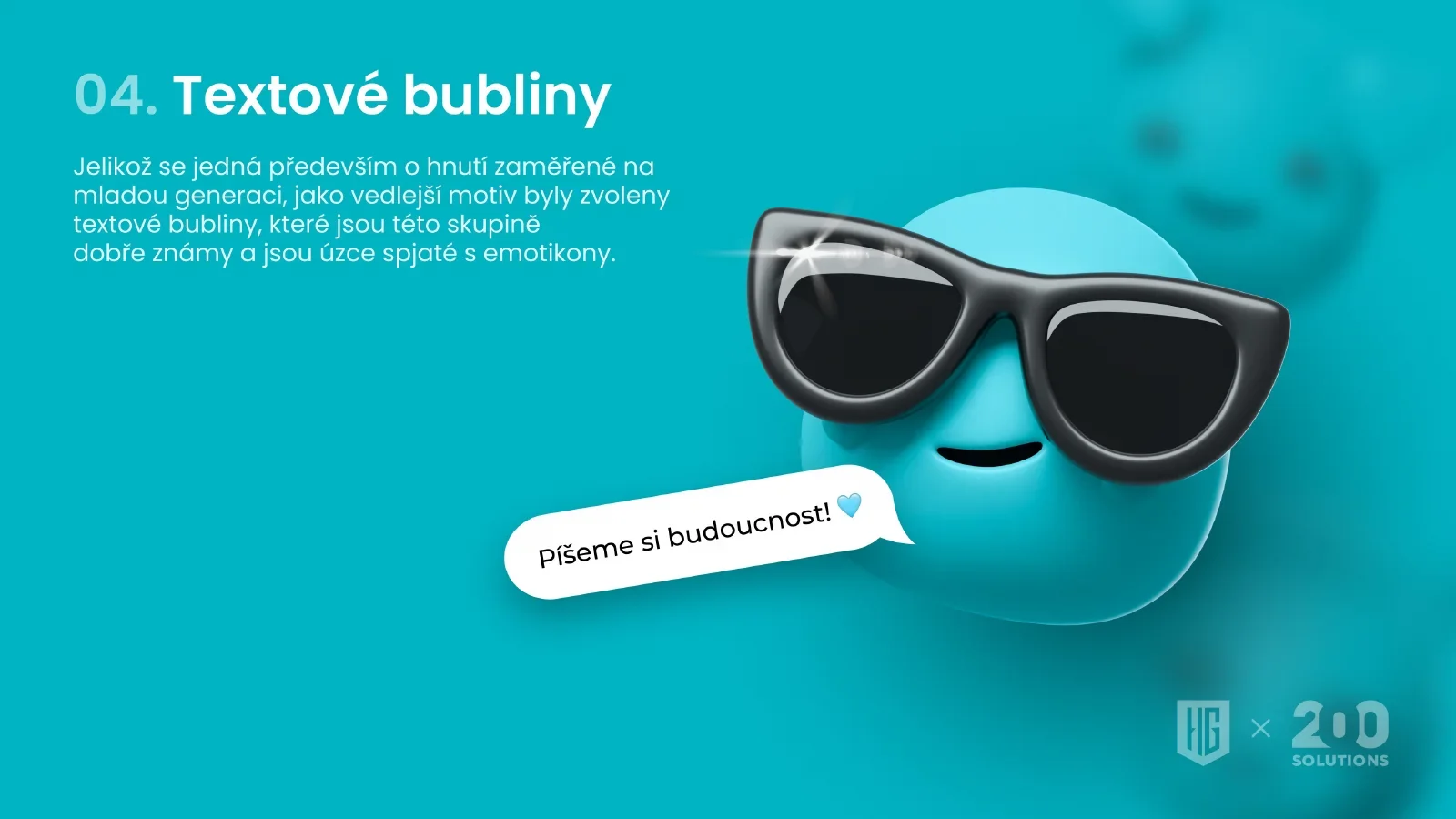 Grafický manuál, strana 5: Textové bubliny